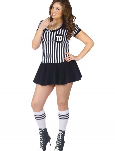 Plus Racy Referee Costume, halloween costume (Plus Racy Referee Costume)