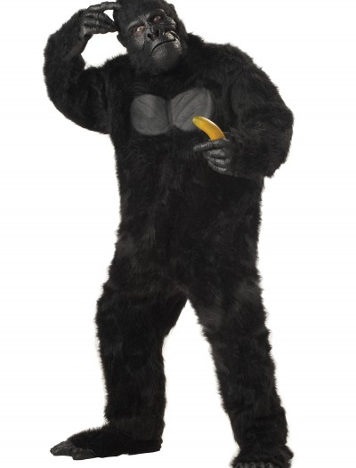 Plus Size Realistic Gorilla Suit, halloween costume (Plus Size Realistic Gorilla Suit)