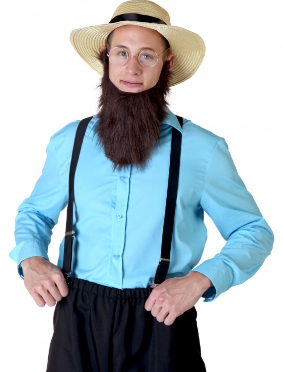 Plus Size Amish Man Costume, halloween costume (Plus Size Amish Man Costume)