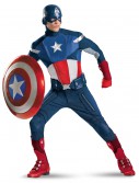 Plus Size Avengers Replica Captain America, halloween costume (Plus Size Avengers Replica Captain America)