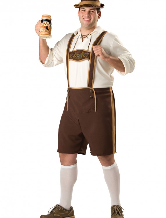 Plus Size Bavarian Guy Costume, halloween costume (Plus Size Bavarian Guy Costume)
