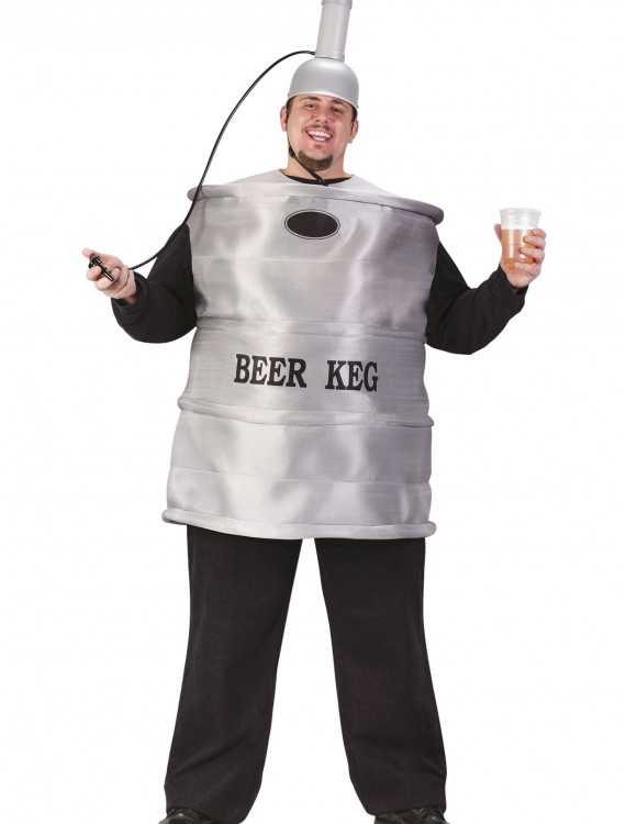 Plus Size Beer Keg Costume, halloween costume (Plus Size Beer Keg Costume)