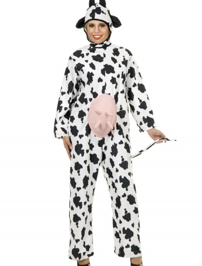 Plus Size Cow Costume, halloween costume (Plus Size Cow Costume)