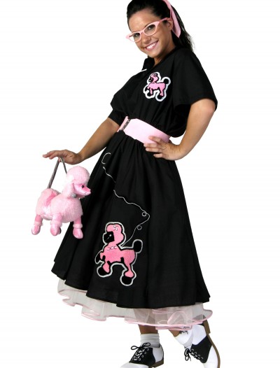 Plus Size Deluxe Poodle Skirt Costume, halloween costume (Plus Size Deluxe Poodle Skirt Costume)