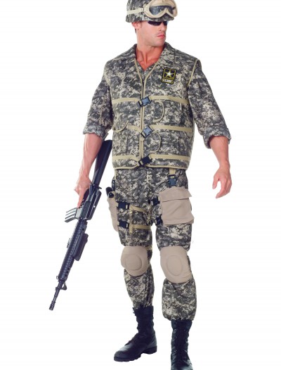 Plus Size Deluxe U.S. Army Ranger Costume, halloween costume (Plus Size Deluxe U.S. Army Ranger Costume)