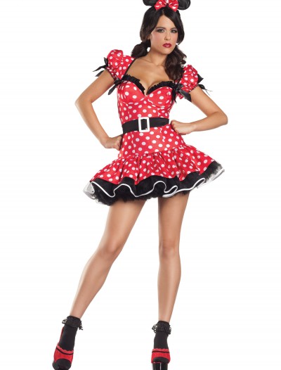 Plus Size Flirty Mouse Costume, halloween costume (Plus Size Flirty Mouse Costume)