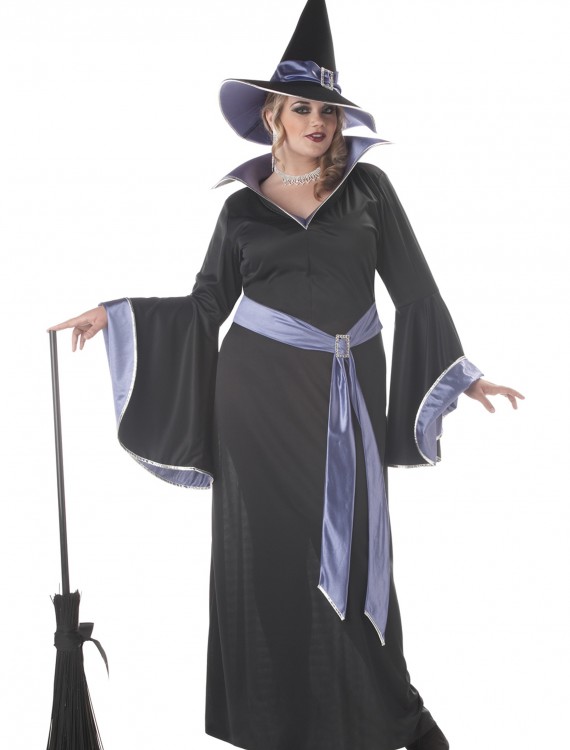 Plus Size Glamour Witch Incantasia Costume, halloween costume (Plus Size Glamour Witch Incantasia Costume)