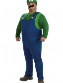 Plus Size Luigi Costume, halloween costume (Plus Size Luigi Costume)