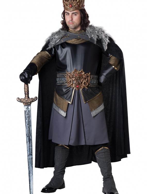 Plus Size Medieval King Costume, halloween costume (Plus Size Medieval King Costume)