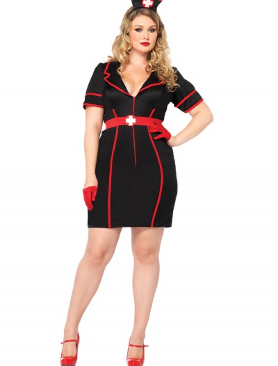 Plus Size Naughty Night Nurse, halloween costume (Plus Size Naughty Night Nurse)