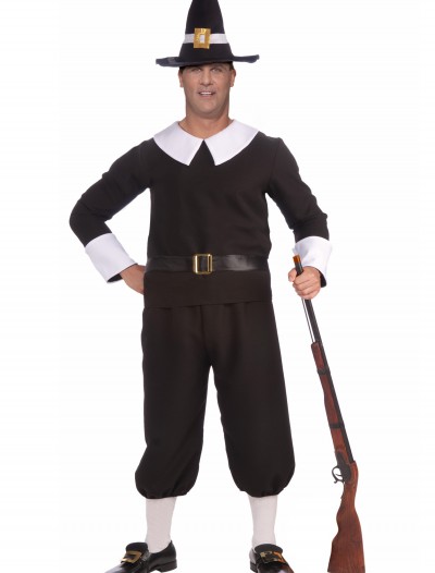 Plus Size Pilgrim Man Costume, halloween costume (Plus Size Pilgrim Man Costume)