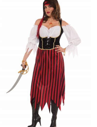 Plus Size Pirate Maiden Costume, halloween costume (Plus Size Pirate Maiden Costume)