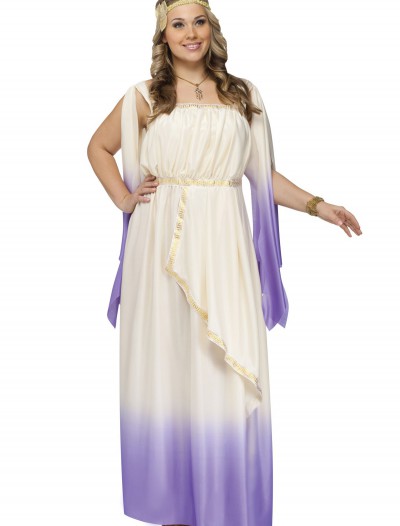 Plus Size Purple Goddess Costume, halloween costume (Plus Size Purple Goddess Costume)