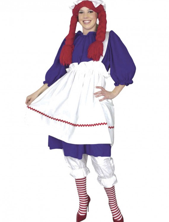 Plus Size Rag Doll Costume, halloween costume (Plus Size Rag Doll Costume)