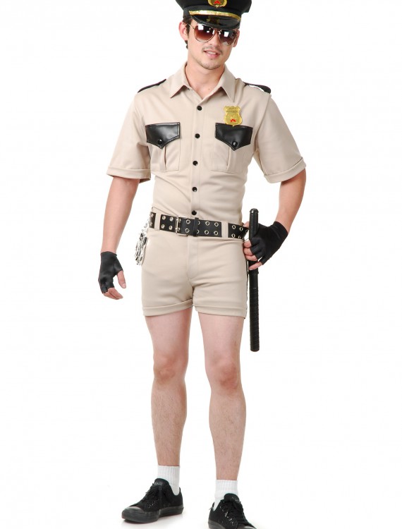 Plus Size Reno Cop Costume, halloween costume (Plus Size Reno Cop Costume)