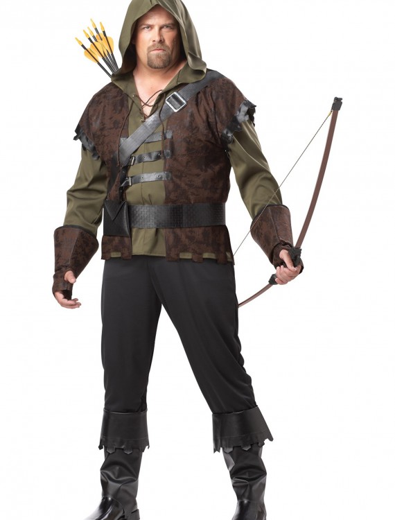 Plus Size Robin Hood Costume, halloween costume (Plus Size Robin Hood Costume)