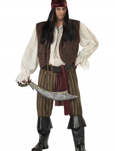 Plus Size Rogue Pirate Costume, halloween costume (Plus Size Rogue Pirate Costume)