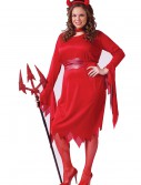 Plus Size Sexy Devil Costume, halloween costume (Plus Size Sexy Devil Costume)