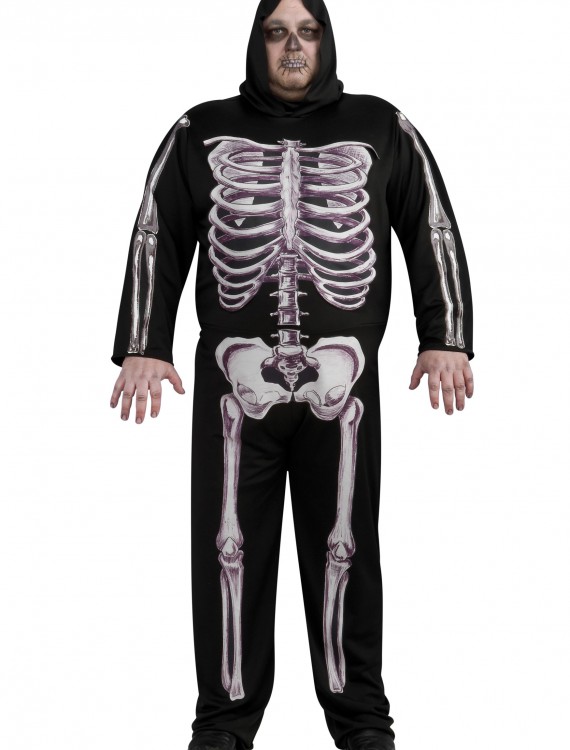 Plus Size Skeleton Costume, halloween costume (Plus Size Skeleton Costume)