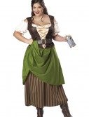 Plus Size Tavern Maiden Costume, halloween costume (Plus Size Tavern Maiden Costume)