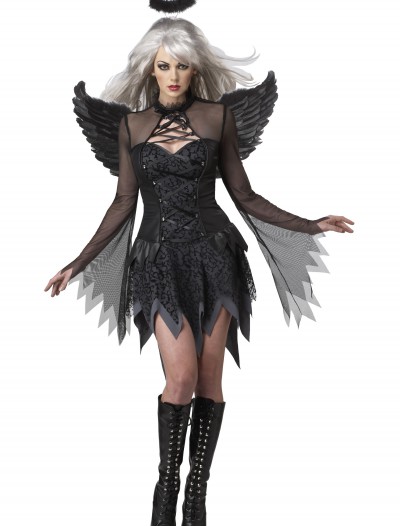 Plus Size Women's Sultry Fallen Angel Costume, halloween costume (Plus Size Women's Sultry Fallen Angel Costume)