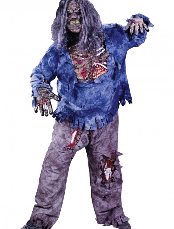 Plus Size Zombie Costume, halloween costume (Plus Size Zombie Costume)