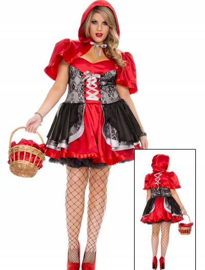 Plus Size Women's Fiery Lil' Red Costume, halloween costume (Plus Size Women's Fiery Lil' Red Costume)