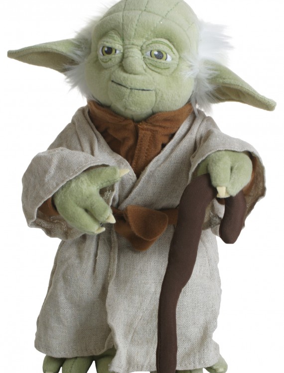 Poseable Plush Yoda Doll, halloween costume (Poseable Plush Yoda Doll)