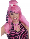 Prehistoric Pink Princess Wig, halloween costume (Prehistoric Pink Princess Wig)