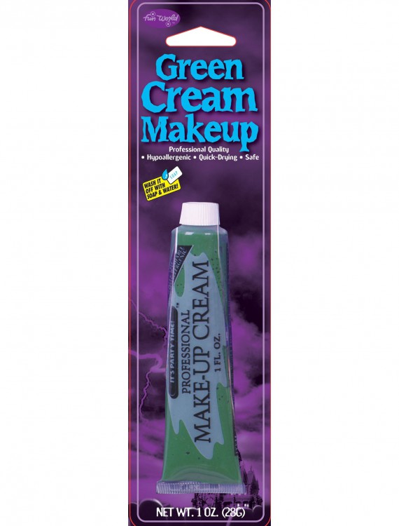 Professional Cream Makeup - Green, halloween costume (Professional Cream Makeup - Green)