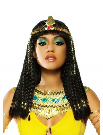 Queen Cleopatra Wig, halloween costume (Queen Cleopatra Wig)