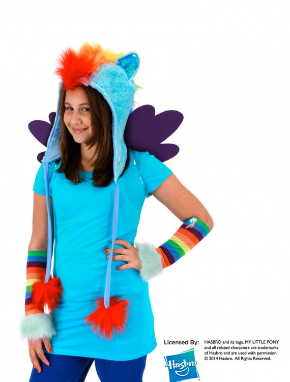 Rainbow Dash Hoodie, halloween costume (Rainbow Dash Hoodie)