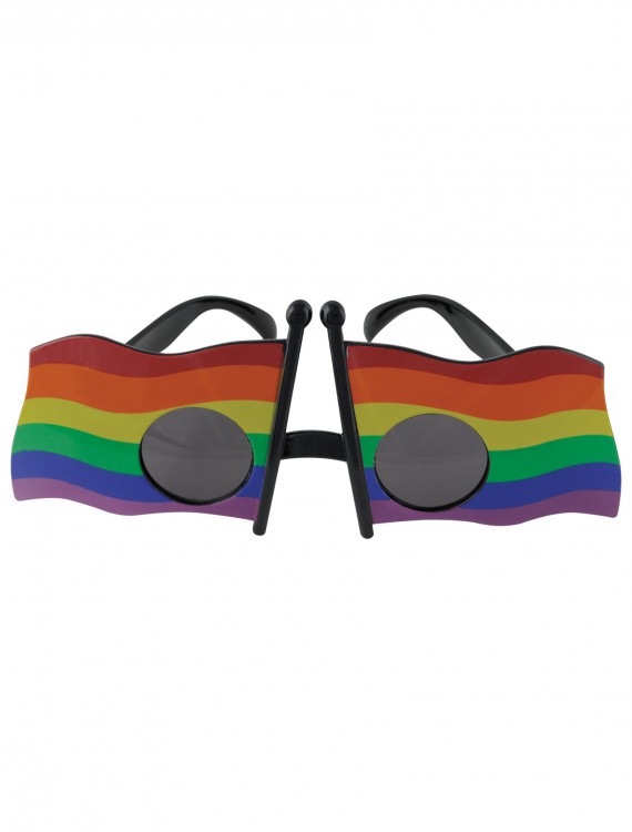 Rainbow Flag Glasses, halloween costume (Rainbow Flag Glasses)