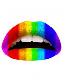 Rainbow Lip Applique, halloween costume (Rainbow Lip Applique)