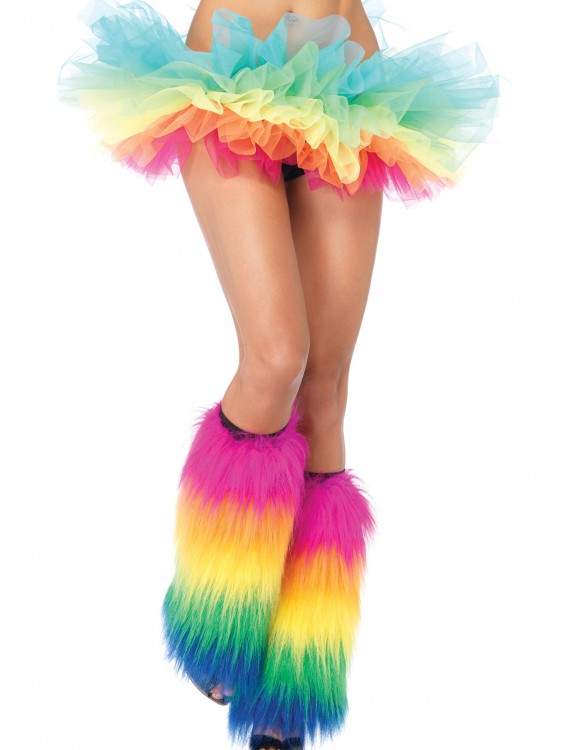 Rainbow Organza Tutu, halloween costume (Rainbow Organza Tutu)