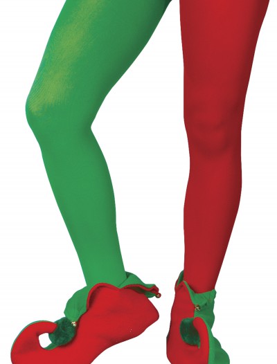 Red and Green Elf Tights, halloween costume (Red and Green Elf Tights)