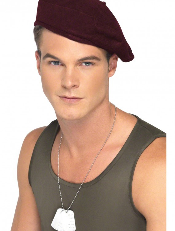 Red Beret Hat, halloween costume (Red Beret Hat)