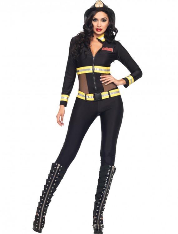 Red Blaze Firefighter Costume, halloween costume (Red Blaze Firefighter Costume)