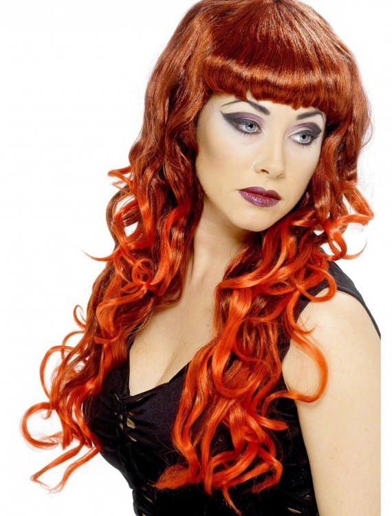 Red Hot Siren Wig, halloween costume (Red Hot Siren Wig)