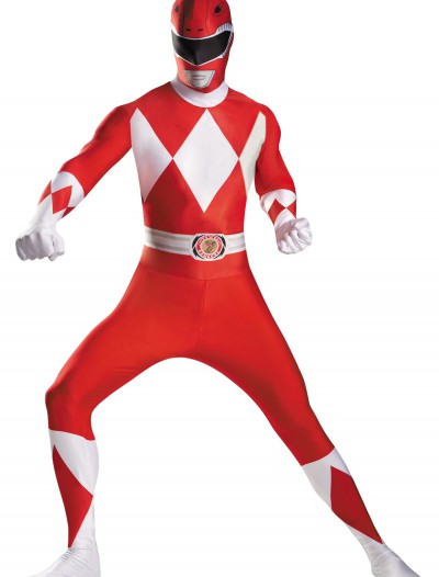 Red Ranger Bodysuit Costume, halloween costume (Red Ranger Bodysuit Costume)
