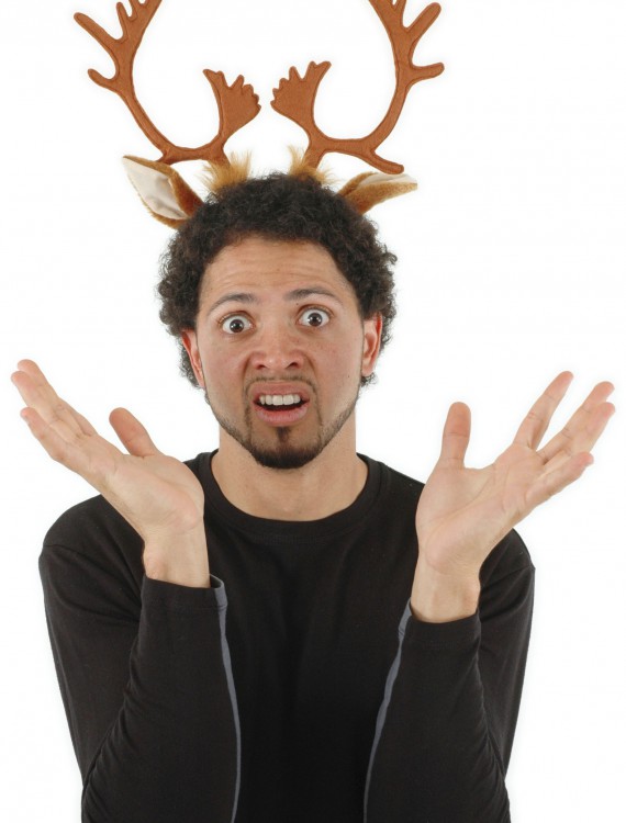 Reindeer Antlers Headband, halloween costume (Reindeer Antlers Headband)