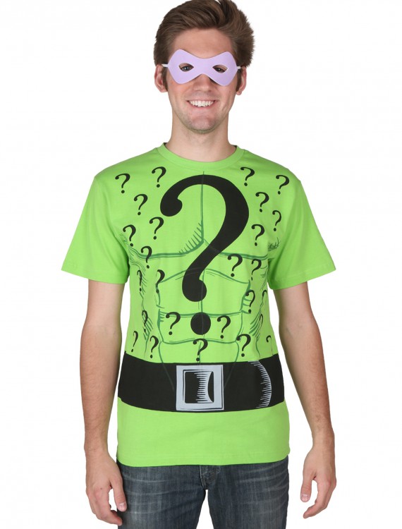 Riddler T-Shirt, halloween costume (Riddler T-Shirt)