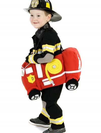 Ride in a Fire Truck Costume, halloween costume (Ride in a Fire Truck Costume)