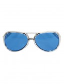 Rock & Roller Glasses Silver and Blue, halloween costume (Rock & Roller Glasses Silver and Blue)