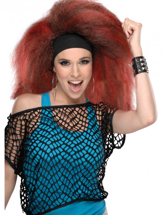 Rocking Red Wig, halloween costume (Rocking Red Wig)