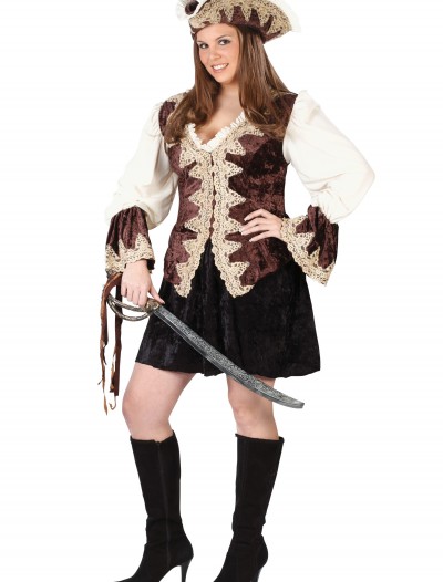 Royal Lady Plus Size Pirate Costume, halloween costume (Royal Lady Plus Size Pirate Costume)