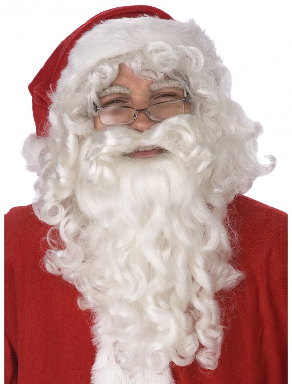 Santa Claus Wig and Beard Set, halloween costume (Santa Claus Wig and Beard Set)
