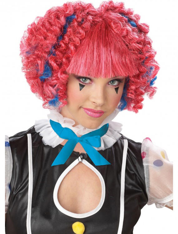 Sassy Spirals Clown Wig, halloween costume (Sassy Spirals Clown Wig)