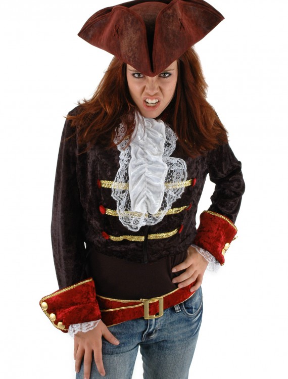 Scallywag Blood Red Hat, halloween costume (Scallywag Blood Red Hat)
