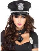 Sequin Cop Hat, halloween costume (Sequin Cop Hat)